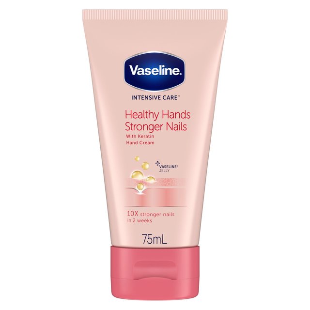 Vaseline Soins intensifs Handles saines et ongles plus forts Crem Crème à main 75 ml