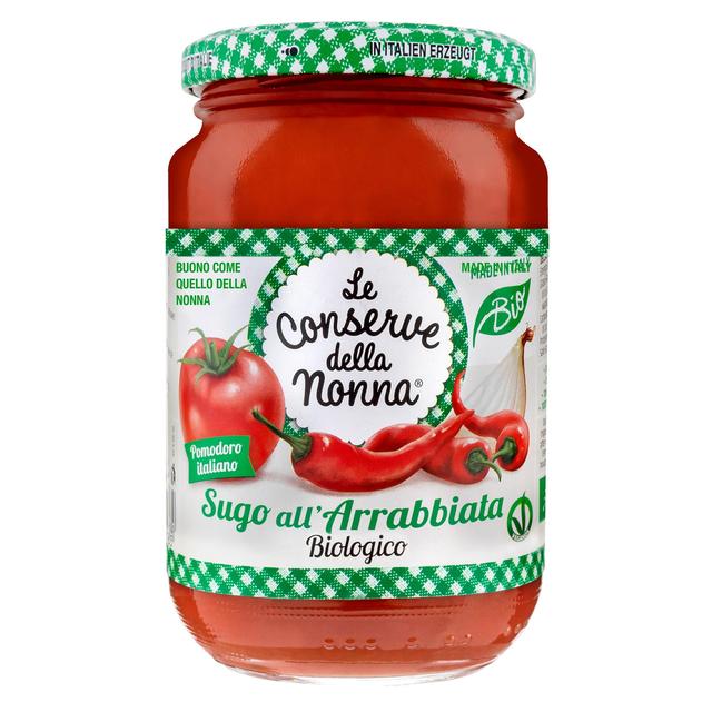 Le ceser della nonna organische arabbiata sauce 350g