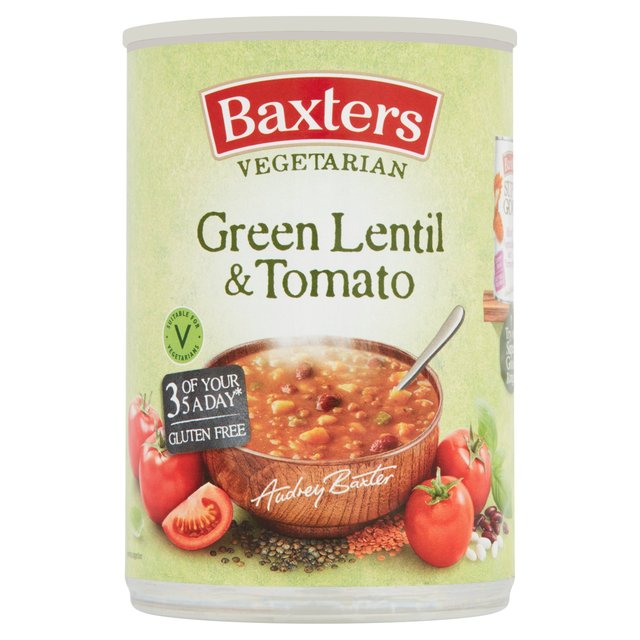 Baxters Vegetarian Puy Lentil & Tomato Soup 400g