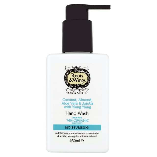 Roots & Wings Coconut, Almond & Jojoba Hand Wash 250ml