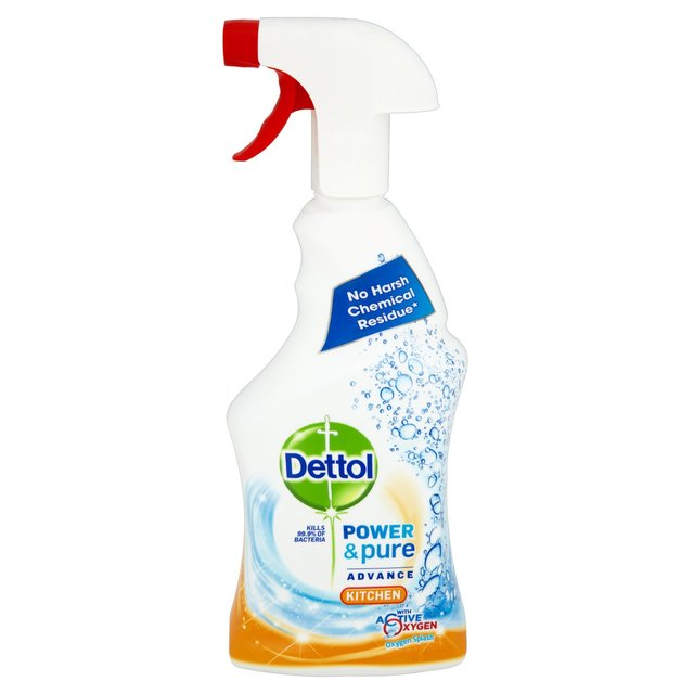 Dettol Power & Pure Kitchen Nettaiteur Spray 750 ml