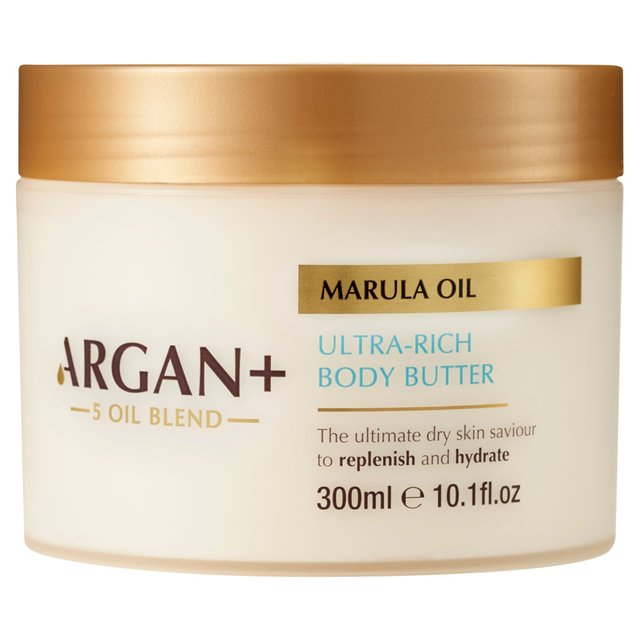 Argan+ ultra rico mantequilla corporal 300ml