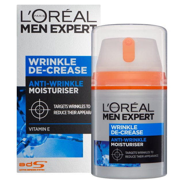 L'Oreal Hombres expertos humectantes de desgarradores de arrugas expertos 50 ml