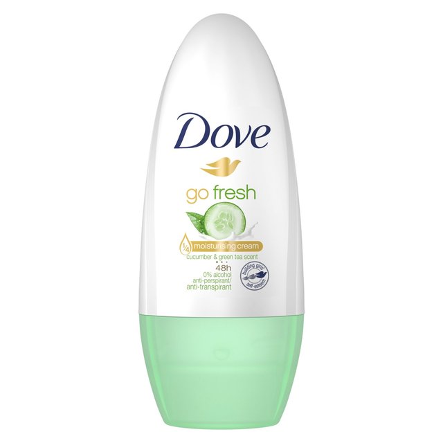 Dove GO CUCUBBUMBRE FRAIS ET RORD DU DÉODORANT ANTI-PERSPURANT 50 ML