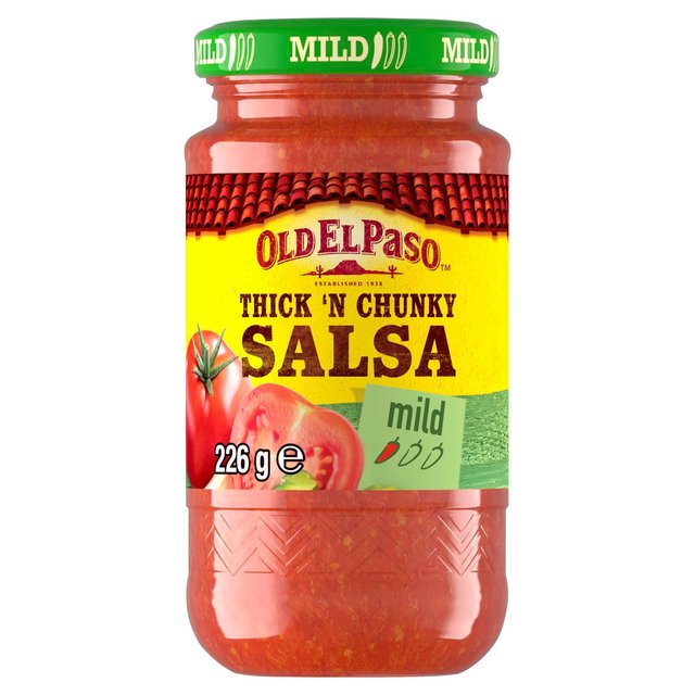 Old El Paso Salsa Gruesa Gruesa Suave 226g 