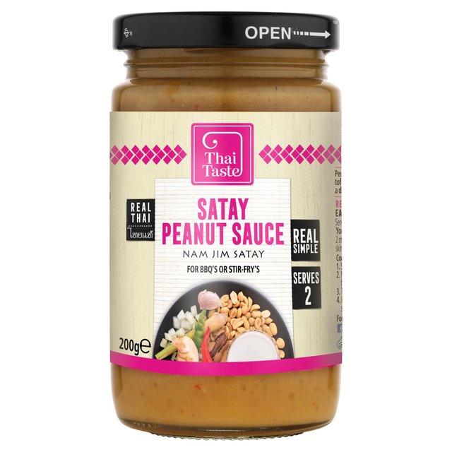 Taste de la sauce aux arachides de Satay Taste 200 ml