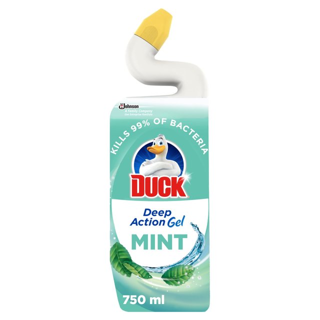 Duck Deep Action Gel Toilet Liquid Cleaner Mint 750ml