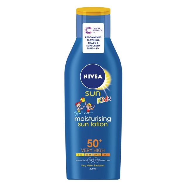 Nivea Sun SPF 50+ Kid's Moisturising Lotion 200ml