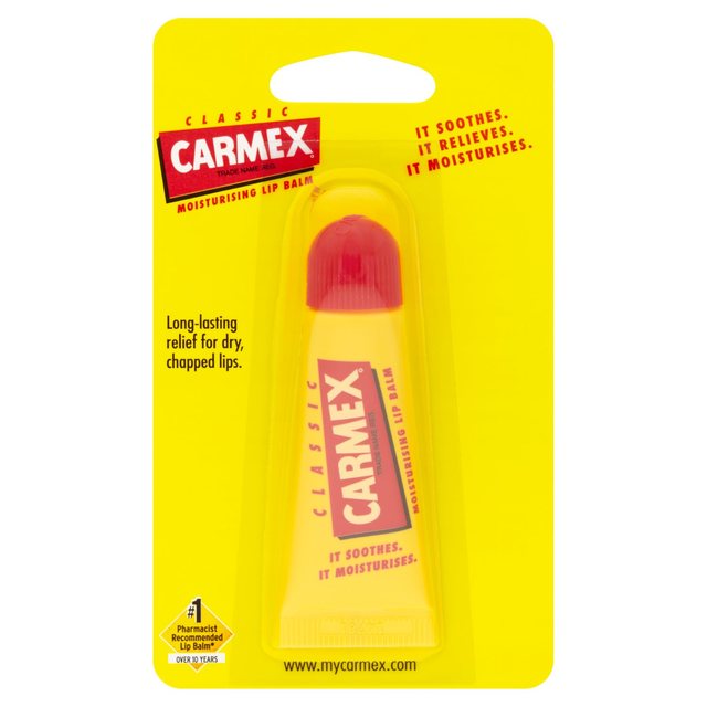 Carmex Classic Lip Balm Tube 10G