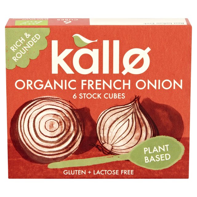 Kallo Bio French Zwiebel Stock Würfel 6 x 11g