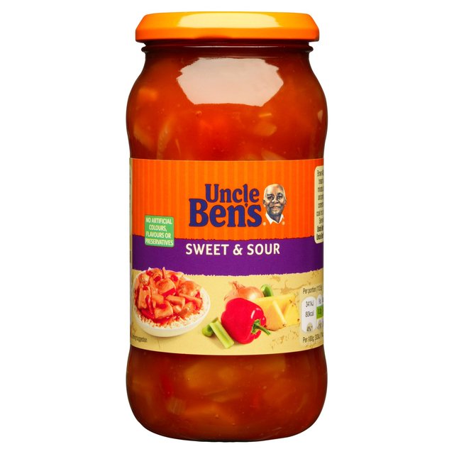 Salsa original dulce y agria del tío Ben 450g