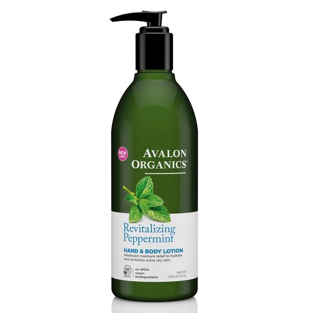 Avalon Organic Peppermine Hand & Body Lotion Vegan 340G