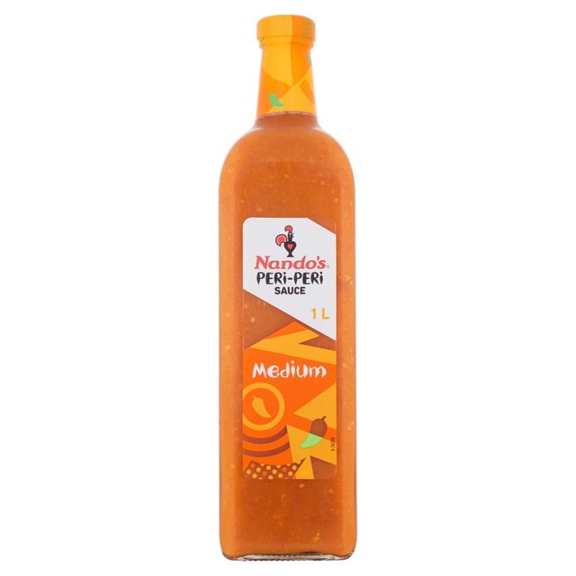 Sauce péri-péri-péri-péri-pérille moyenne de Nando 1L