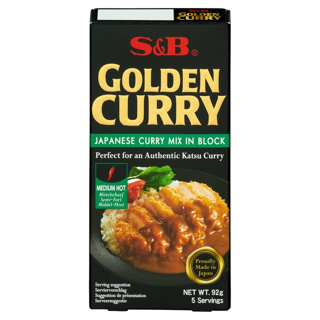 S&B Golden Curry Medium/Hot 100g