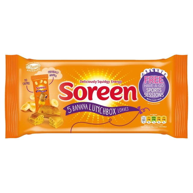 Soreen individual Banana Lunchbox Loaves 5 x 30g