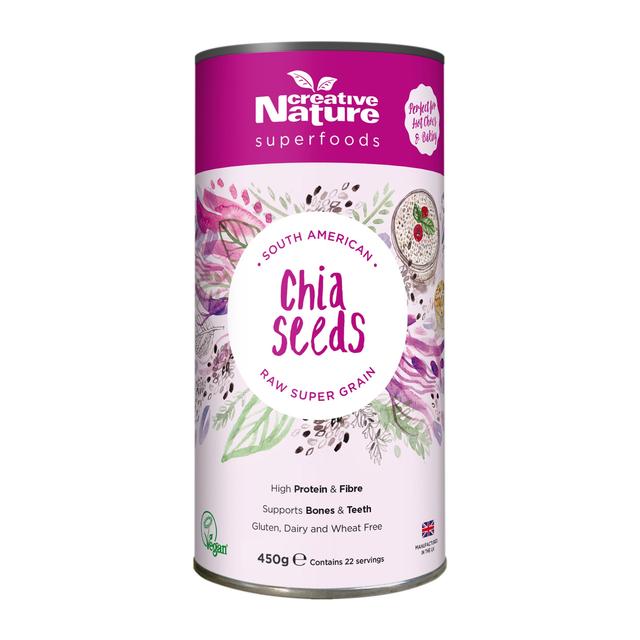 Creative Nature Raw Chia Seeds 450g