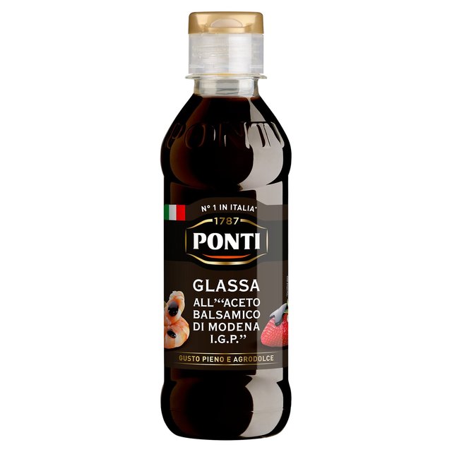 Ponti Glaze con vinagre balsámico de Modena 250G