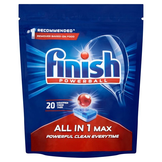 Finish All in 1 Max Dishwasher Tablets Original 20 per pack