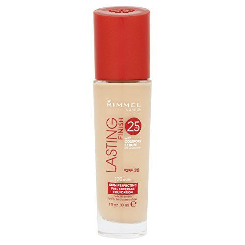 Rimmel Lasting Finish 25 Hour Foundation, Ivory - British Essentials - 2