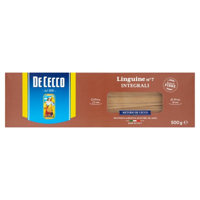 De Cecco Whole Wheat Linguine 500G