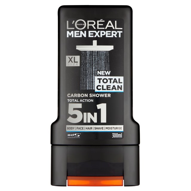 L'Oreal Paris Men experto Total de ducha limpia Gel 300ml