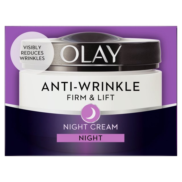 Olay Anti-Wrinkle Firm & Lift Moisturiser Night Cream 50ml