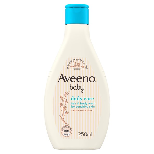 Aveeno bébé coiffure quotidienne et corps lavage 250 ml