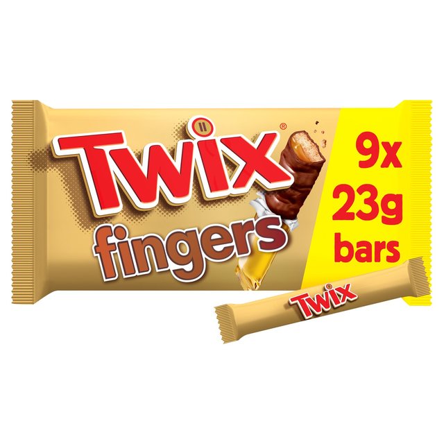 Twix Fingers Biscuits 9 x 23g