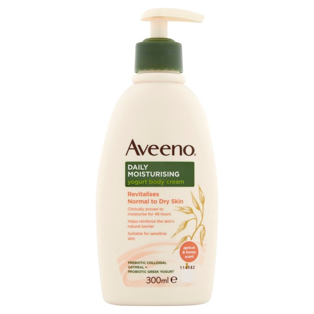 Aveeno täglich feuchtigkeitsspendende Körper Joghurt Aprikose & Honig 300 ml