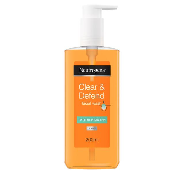 Neutrogena claire et défendre le lavage facial 200 ml