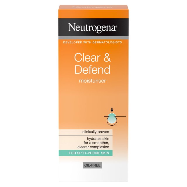 Neutrogena Clear & Defend Oil Free Moisturiser 50ml