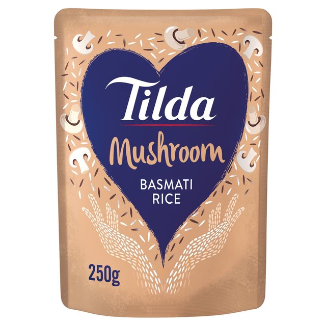 Tilda micro-ondes champignons basmati riz 250g