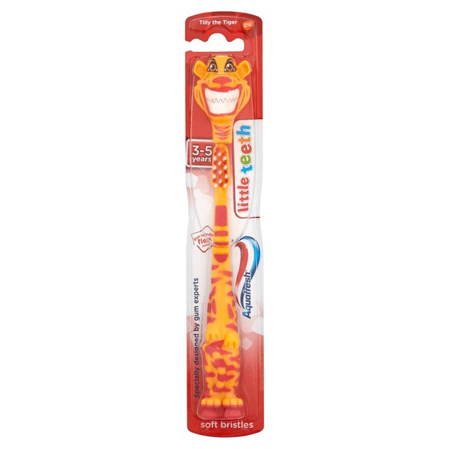 Aquafresh Petites dents 3-5 ans Brosse à dents douce enfants