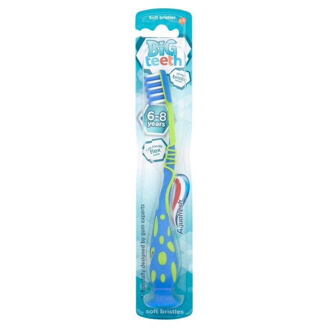 Aquafresh Big dents 6-8 ans Brosse à dents douce enfants