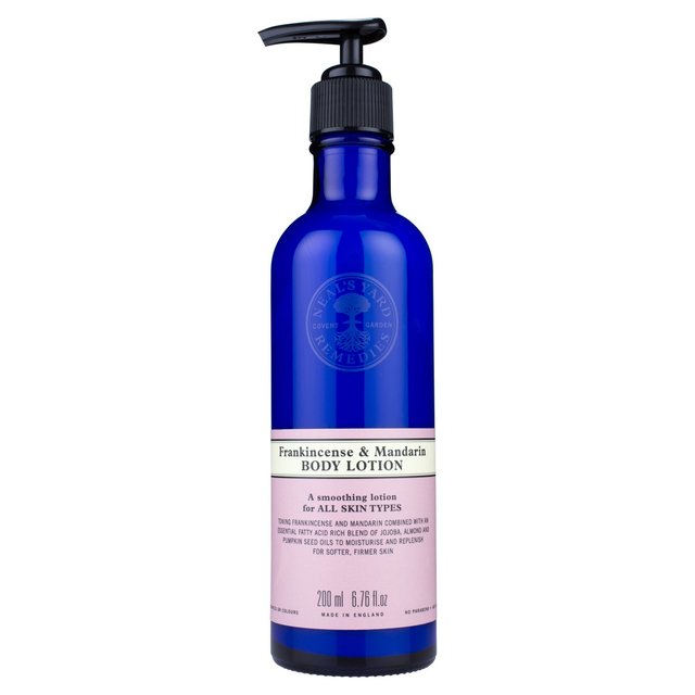 Loción corporal de incienso y mandarina de Neal's Yard 200ml 