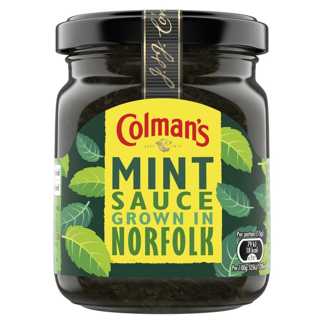 Salsa de menta de Colman 165G