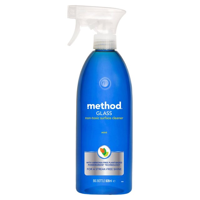 Método de limpiador de vidrio Spray 828ml