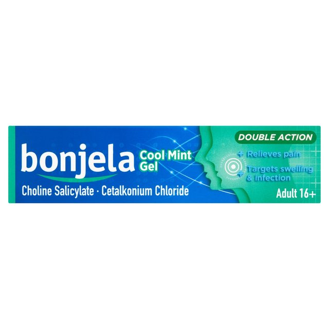 Bonjela Adult Mint Dolor de alivio del dolor oral 15G