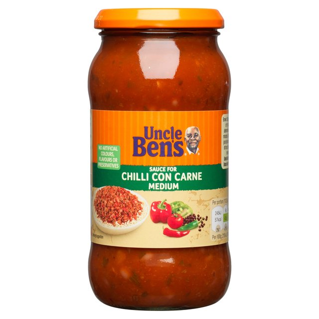 Onkel Bens Chili Con Carne Medium Sauce 450G