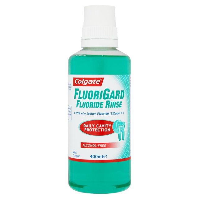 Colgate Fluorigard Alkoholfreies Mundwasser 400 ml