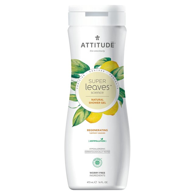 Attitude Super Leaves Shower Gel Regenerating 473ml