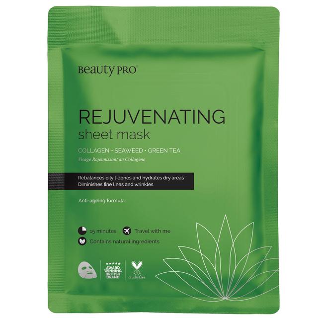 BeautyPro Rejuvenating Collagen Sheet Mask 30g