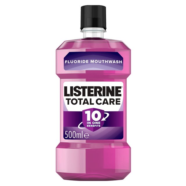 Listerine Clean Mint Cuidado Total Enjuague Bucal 500ml 