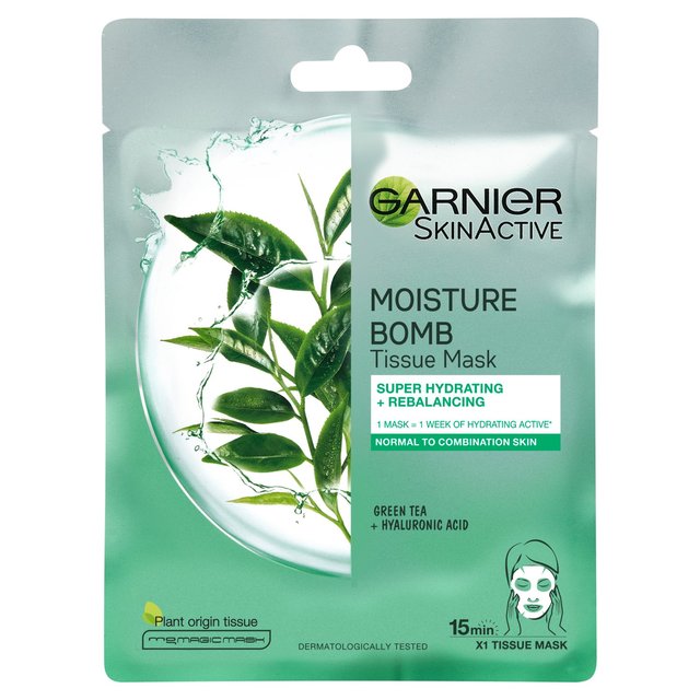 Garnier Moisture Bomb Tissue Mask Green Tea