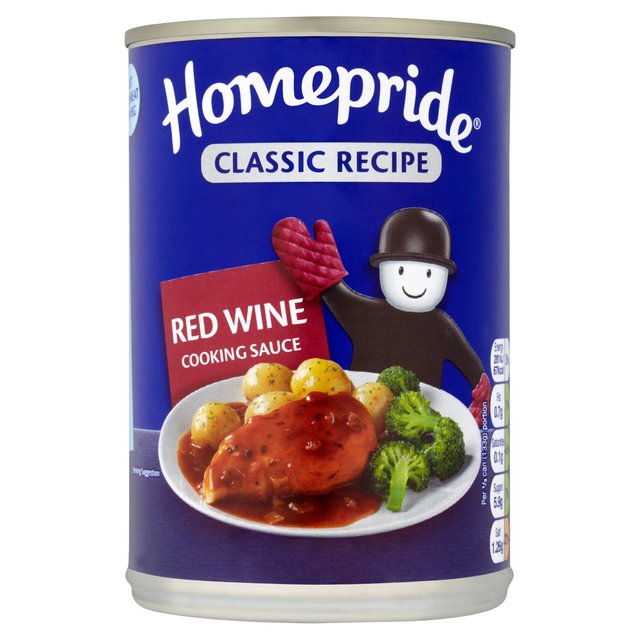 Salsa de Vino Tinto Homepride 400g 