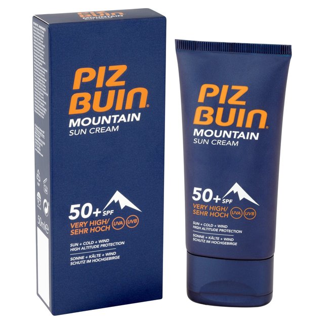 Piz Buin SPF 50+ Mountain Sun Cream 50ml