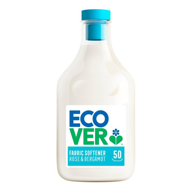 Ecover Fabric Softener Rose & Bergamot 50 Washes 1.5L