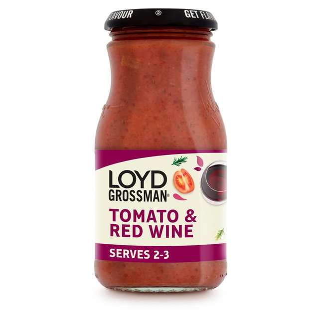 Loyd Grossman Tomate & Rotweinsauce 350G