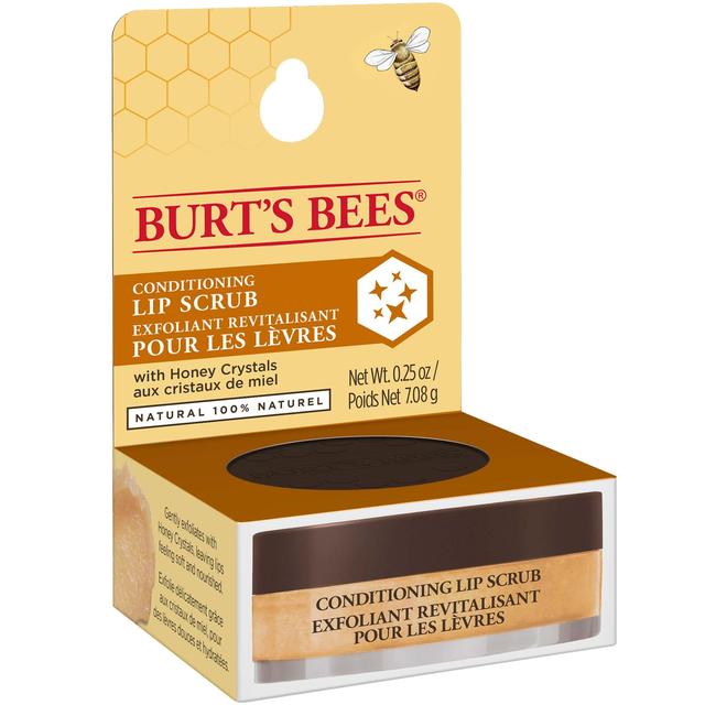 Burt Bees acondicionando Cristales de miel Scrub 7G