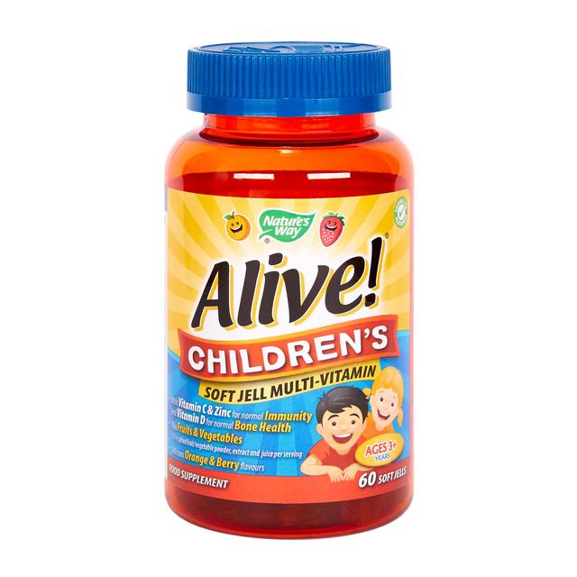 ¡Vivo! Kid's Soft Jell Multivitamin 60 por paquete